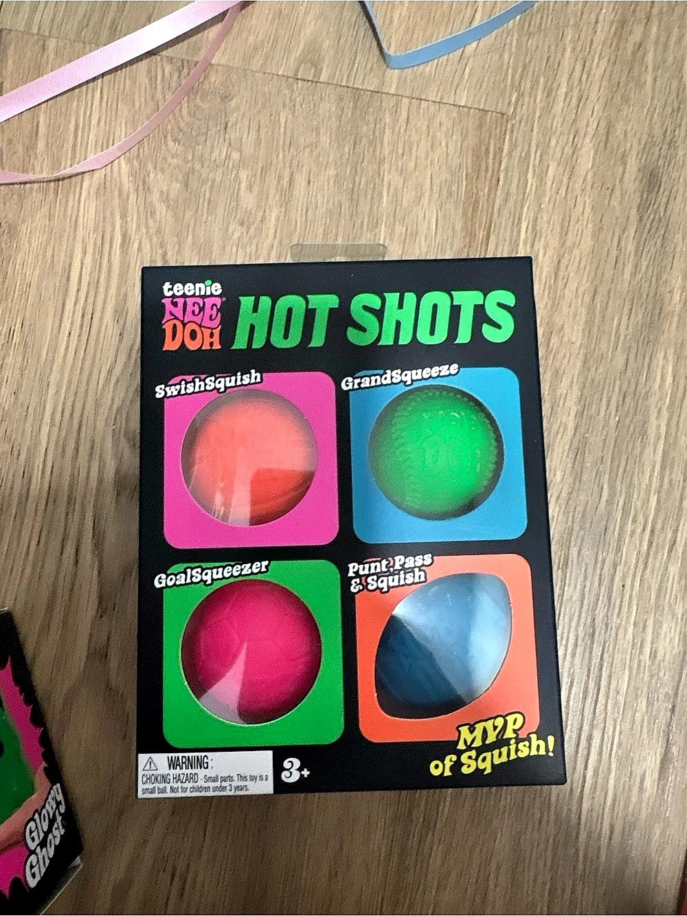 NeeDoh Hot Shots Squishy Toy Multicolor NWT. Authentic. Fast safe ship.